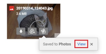 Gmail 'den Google Fotoğraflar 'a Kaydedin