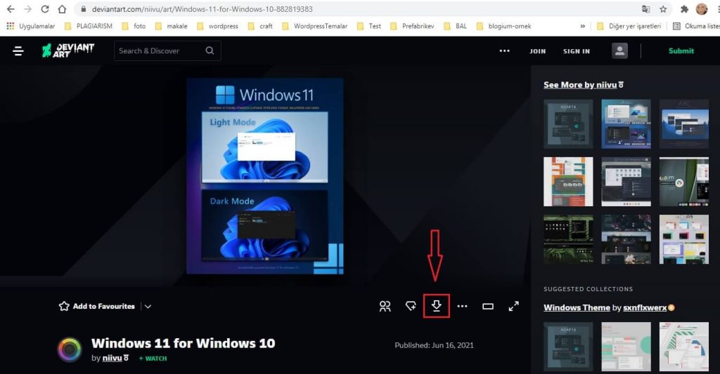  Windows 11Teması